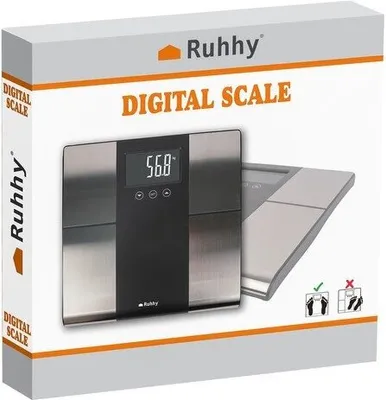 Obrázok produktu pre RUHHY 24638 LCD analytická kúpeľňová váha