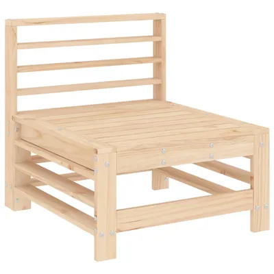 Produktbild von vidaXL Garten-Mittelsofa Massivholz Kiefer