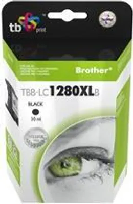 Image de Cartouche d'encre TB compat. avec Brother LC 1280XLBK 100%N