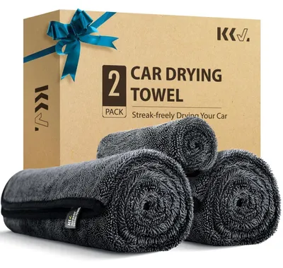 Obrázok produktu pre Mikrovláknové uteráky, extra veľké, 88,9 x 61 cm, 2 kusy, vysoko savé, nezanechávajú šmuhy