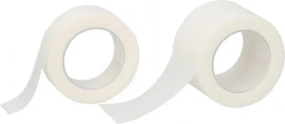 Produktbild von 2x Chirurgisches Klebeband 25mm x 5m / 12,5mm x 5m hyperallergen Leukoplast Fixierpflaster Pflaster Verband 18