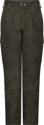 Produktbild von il Lago Sie Lederhose Aurelia Damen (Oliv) Größe 40