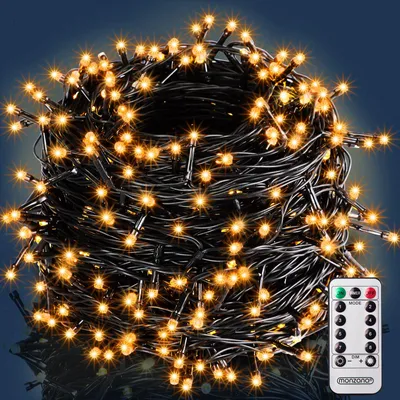 Productafbeelding van Kerstverlichting, lichtslingers, warmwit, 6 meter, met timer