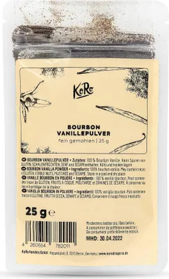 Produktbild von KoRo | Bourbon Vanillepulver 25 g