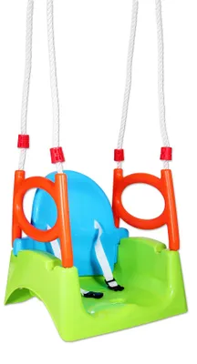 Immagine prodotto di Altalena per bambini Outdoor Active 3 in 1 | Adattabile alla crescita | Corde regolabili | Fino a 40 kg