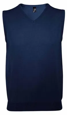 Produktbild von SOLS Uni Gentlemen Pullunder mit V-Ausschnitt LT414 (2XL) (Marineblau)