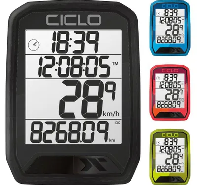 Image de Compteur de vitesse Ciclosport Protos 113 avec câble - Noir