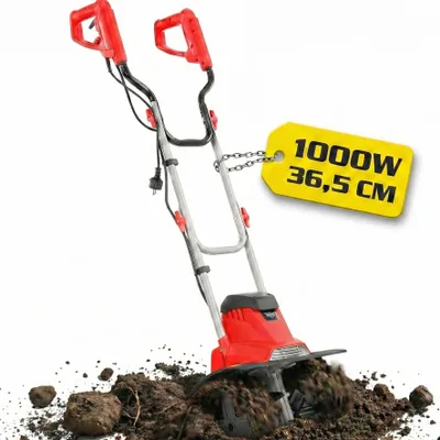 Produktbild von HECHT 738 Motorhacke Elektro | 36,5 cm Arbeitsbreite | 20 cm Arbeitstiefe | 1000W | 16 Messer | 430 U/min