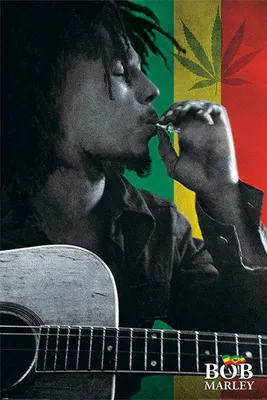 Produktbild von Pyramid Bob Marley Smoke Poster 61x91.5cm.