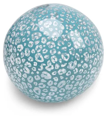 Produktbild von Swim Essentials Strandball – Transparent – Leopard