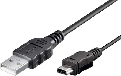 Produktbild von Goobay 59118 USB-Kabel USB 2.0 0,5 m USB A USB C Schwarz