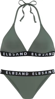 Produktbild von Elbsand Triangel-Bikini oliv Größe 36 C/D