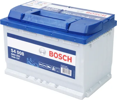 Produktbild von Bosch | Starterbatterie S4 - 12V 74Ah 680A (0092S40080) für VW TOURAN PASSAT 3