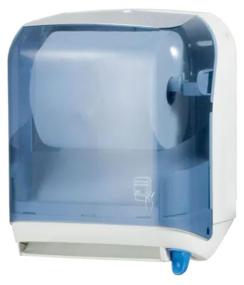 Produktbild von Marplast Papierhandtuchspender für Handtuchrolle aus Kunststoff transparent MP 641