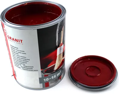 Produktbild von Lack Lack Rubinrot RAL 3003 NOPOLUX WILCKENS GRANIT 1 l Dose