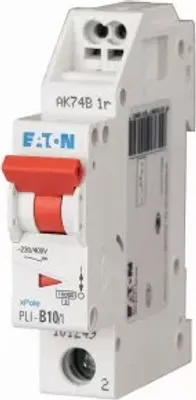 Produktbild von Eaton Leitungsschutzschalter mit Steckklemme, 10 A, 1p, Charakteristik: B 101249