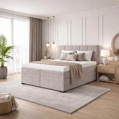Produktbild von Kontinentalbett Adria mit Topper 140x200 Poso 100 MIPLO