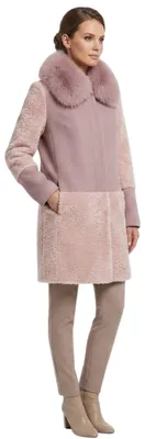 Image de Manteau pour femme Giorgio&Mario, rose, en laine, modèle hiver