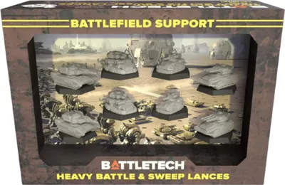 Zdjęcie produktu dla BattleTech: Ciężkie lance bojowe i miotające - Miniaturen-Spiel -Zubehör - ENG Edition