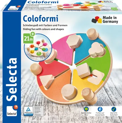 Produktbild von Coloformi, Schiebespaß mit Farben und Formen, 19 cm