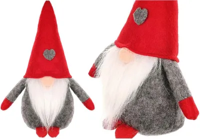 Zdjęcie produktu dla Dekoracyjny skrzat z sercem 20cm chłopiec