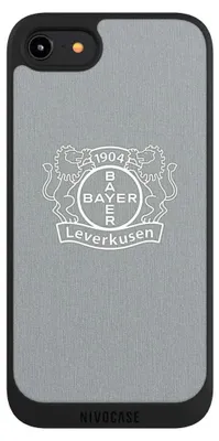 Produktbild von NIVOCASE Handyhülle für Apple iPhone 7  Hülle NIVOpure Case Schwarz Bayer 04 Leverkusen Offizielles Lizenzprodukt Wappen