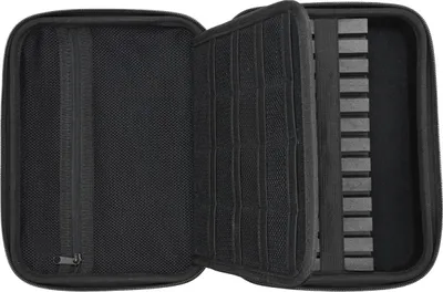 Obrázek produktu pro Mission ABS-4 Darts Case Metallic Schwarz Darttasche