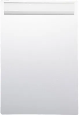 Produktbild von Ibenzoa® Aluminium-Klemmbrett A4 (34 x 23 x 1,4 cm) – Schreib- & Zeichenbrett mit 1 cm Metallklammer und Antirutschfüßen für Büro & Zuhause