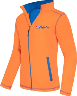Zdjęcie produktu dla Męska kurtka softshellowa Nebulus TROPIC, ciepła kurtka outdoorowa, praktyczna i wszechstronna kurtka przejściowa, P5559 - męska, pomarańczowo-kobaltowy, XL