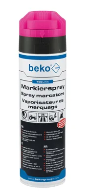 Zdjęcie produktu dla beko Spray do znakowania TecLine 500 ml Leuchtpink