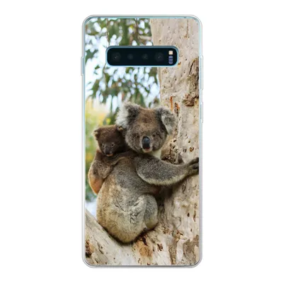 Produktbild von MuchoWow® Handyhülle Schutzhülle Hülle für Samsung Galaxy S10 Lite Koalas - Kind - Baum - Jungen - Mädchen Silikon Softcase Handy Hülle - Schutz