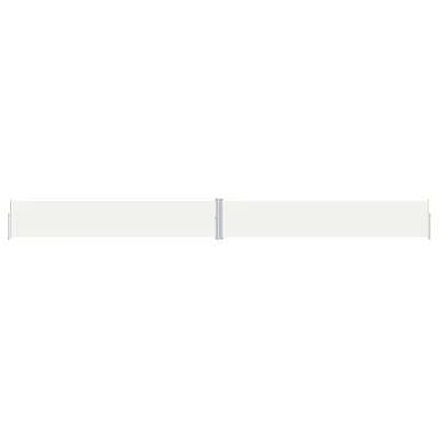 Immagine prodotto di vidaXL Tenda laterale estensibile Crema 117x1200 cm