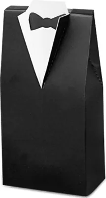 Produktbild von Partydeco - 10 Geschenkboxen Hochzeit - Bräutigam