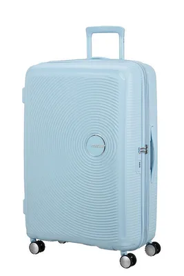 Produktbild von American Tourister Soundbox Spinner 77/28 TSA EXP Trolley Pastel Blue