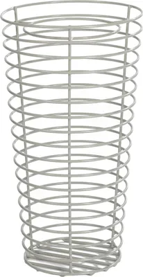 Produktbild von Pflanzgefäß Saturn Pflanztopf Blumenkübel Platinweiß aus Stahl 52 cm