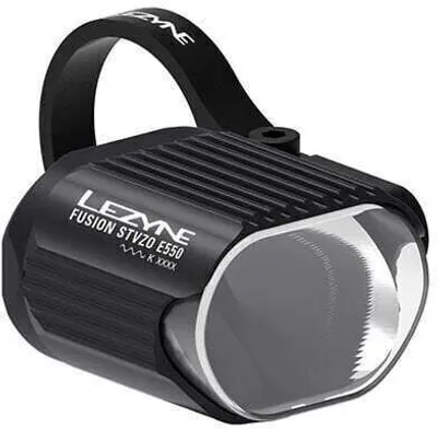 Immagine prodotto di Lezyne E-Bike Fusion StVZO E550 Luce anteriore per bicicletta nera da 550 lm