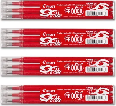 Produktbild von Pilot Frixion Ball Ersatzminen 0.7 rot - 12er-Set