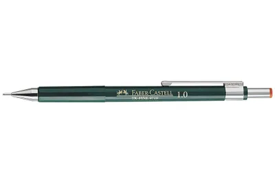 Produktbild von Faber-Castell 136900, Grün, Kunststoff, HB, 1 mm, 10 Stück(e), PVC