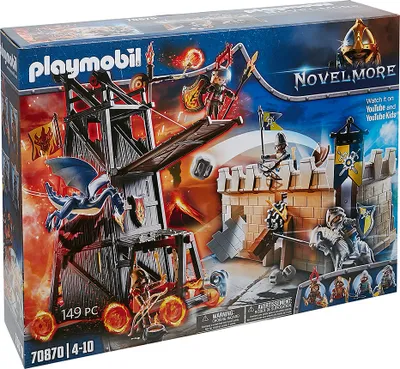 Produktbild von PLAYMOBIL 70870 Novelmore Attack Tower 4-10 Yearbeschädigt
