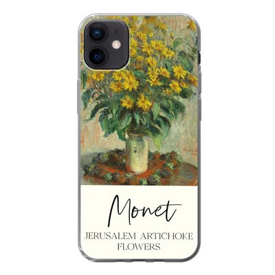 Produktbild von MuchoWow® Handyhülle Schutzhülle Hülle für iPhone 12 mini Alte Meister - Malerei - Monet Silikon Softcase Handy Hülle - Bild