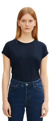 Produktbild von Tom Tailor T-Shirt Fluent Basic Kurzarmshirt