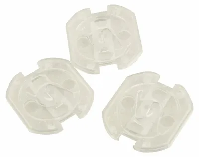 Produktbild von Unitec Steckdosenschutz Kindersicherung klebend transparent 10x