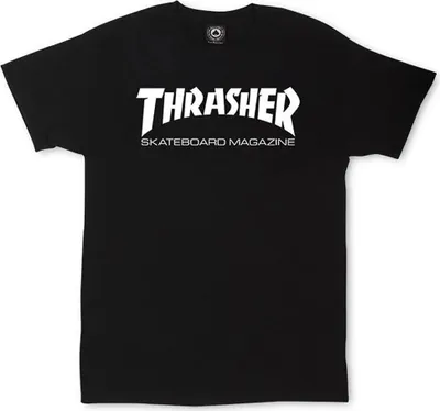 Produktbild von Thrasher Skate Mag Kurzarm-t-shirt Schwarz M Mann Schwarz M
