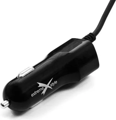 Zdjęcie produktu dla Ładowarka Samochodowa Micro Usb / Dodatkowo Usb Czarna