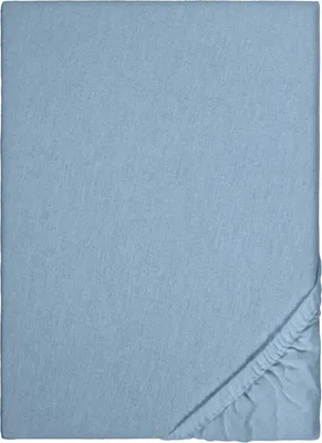 Zdjęcie produktu dla Prześcieradło Winterflausch niebieskie 180 x 190 - 200 x 200 cm