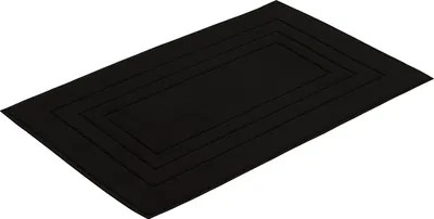 Produktbild von Vossen Badteppich Feeling Farbe schwarz Größe 67x120cm