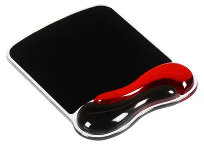 Image de Tapis de souris Kensington Duo Gel Support souris rouge