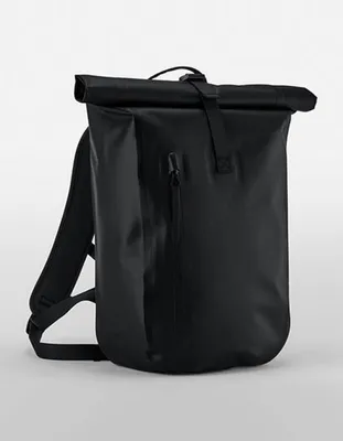 Produktbild von Quadra QS573 | Waterproof Roll-Top Lite Rucksack - Farbe: Black - Größe: 44 x 28 x 14 cm