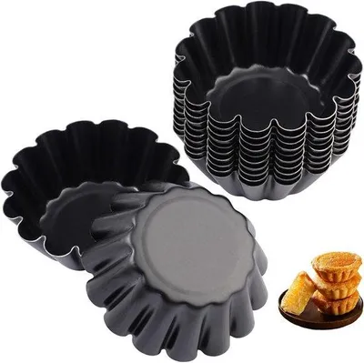 Produktbild von Kugelbackenformen aus Kohlenstoffstahl - 6,3 cm - Herstellbar - Für Kuchen, Pudding, Cupcakes & Desserts