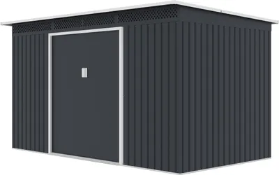 Produktbild von Metall-Gartenhaus Stuttgart mit Pultdach